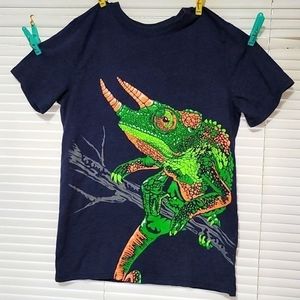 𝅺Cat & Jack boys XL(16) t-shirt 🦎 Iguana/Lizzard